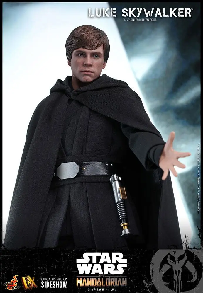 Star Wars The Mandalorian Akčná figúrka 1/6  Luke Skywalker 30 cm termékfotó