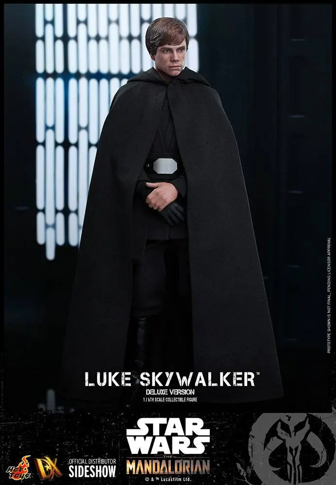 Star Wars The Mandalorian akčná figúrka 1/6 Luke Skywalker (Deluxe Version) 30 cm produktová fotografia