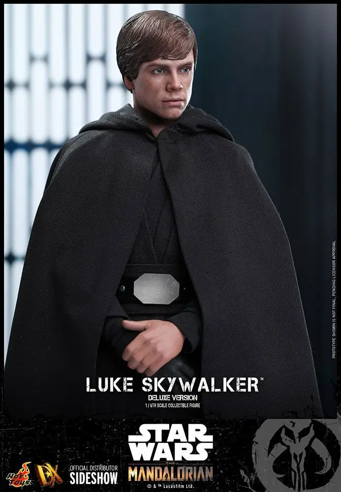 Star Wars The Mandalorian akčná figúrka 1/6 Luke Skywalker (Deluxe Version) 30 cm produktová fotografia