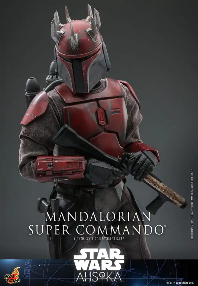 Star Wars: The Mandalorian Akčná figúrka 1/6 Mandalorian Super Commando 31 cm produktová fotografia