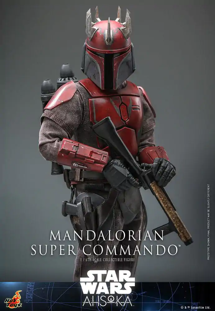 Star Wars: The Mandalorian Akčná figúrka 1/6 Mandalorian Super Commando 31 cm produktová fotografia