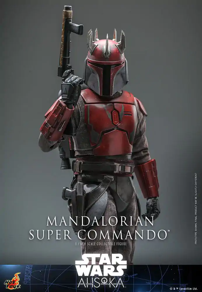 Star Wars: The Mandalorian Akčná figúrka 1/6 Mandalorian Super Commando 31 cm produktová fotografia