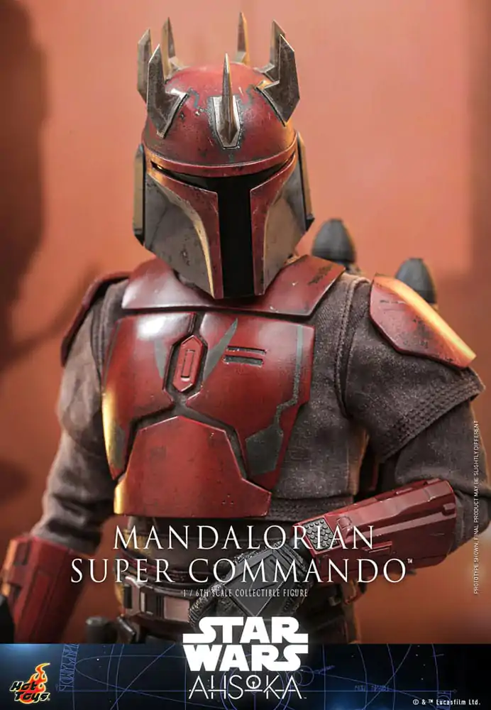 Star Wars: The Mandalorian Akčná figúrka 1/6 Mandalorian Super Commando 31 cm produktová fotografia