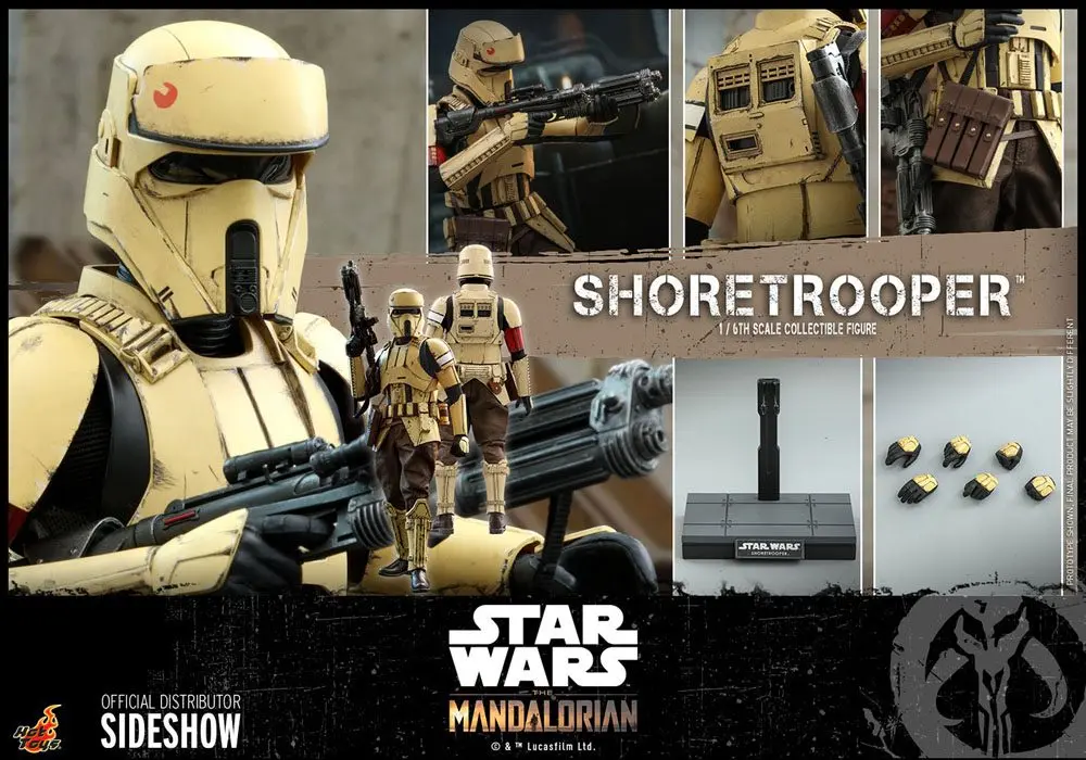 Star Wars The Mandalorian akčná figúrka 1/6 Shoretrooper 30 cm produktová fotografia