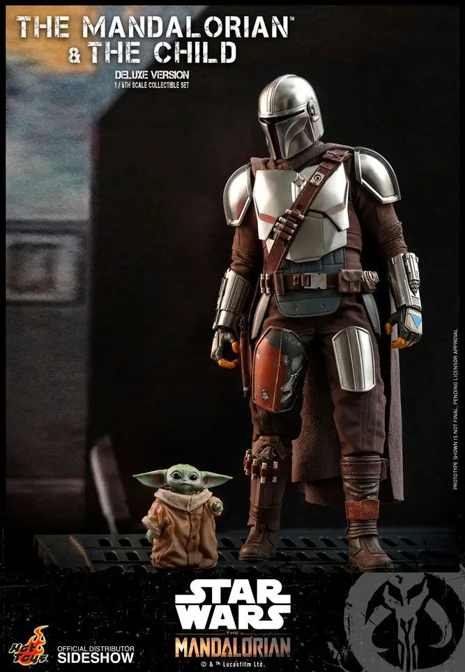 Star Wars The Mandalorian akčné figúrky, balenie 2 kusov 1/6 The Mandalorian & The Child Deluxe 30 cm produktová fotografia