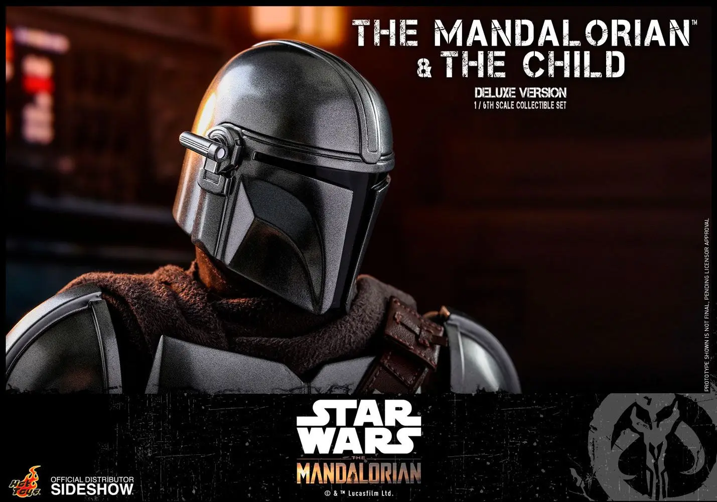 Star Wars The Mandalorian akčné figúrky, balenie 2 kusov 1/6 The Mandalorian & The Child Deluxe 30 cm produktová fotografia