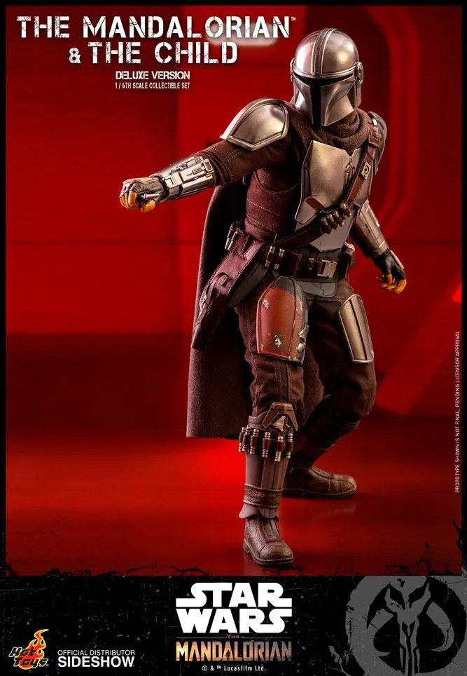 Star Wars The Mandalorian akčné figúrky, balenie 2 kusov 1/6 The Mandalorian & The Child Deluxe 30 cm produktová fotografia