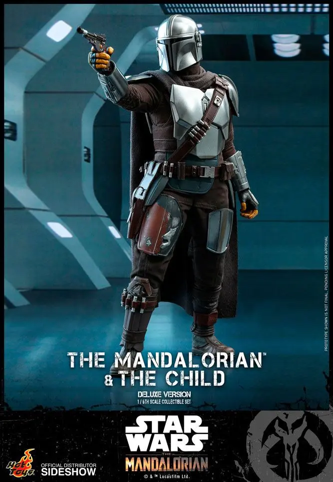 Star Wars The Mandalorian akčné figúrky, balenie 2 kusov 1/6 The Mandalorian & The Child Deluxe 30 cm produktová fotografia