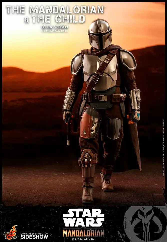 Star Wars The Mandalorian akčné figúrky, balenie 2 kusov 1/6 The Mandalorian & The Child Deluxe 30 cm produktová fotografia