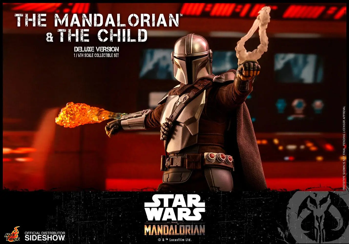 Star Wars The Mandalorian akčné figúrky, balenie 2 kusov 1/6 The Mandalorian & The Child Deluxe 30 cm produktová fotografia