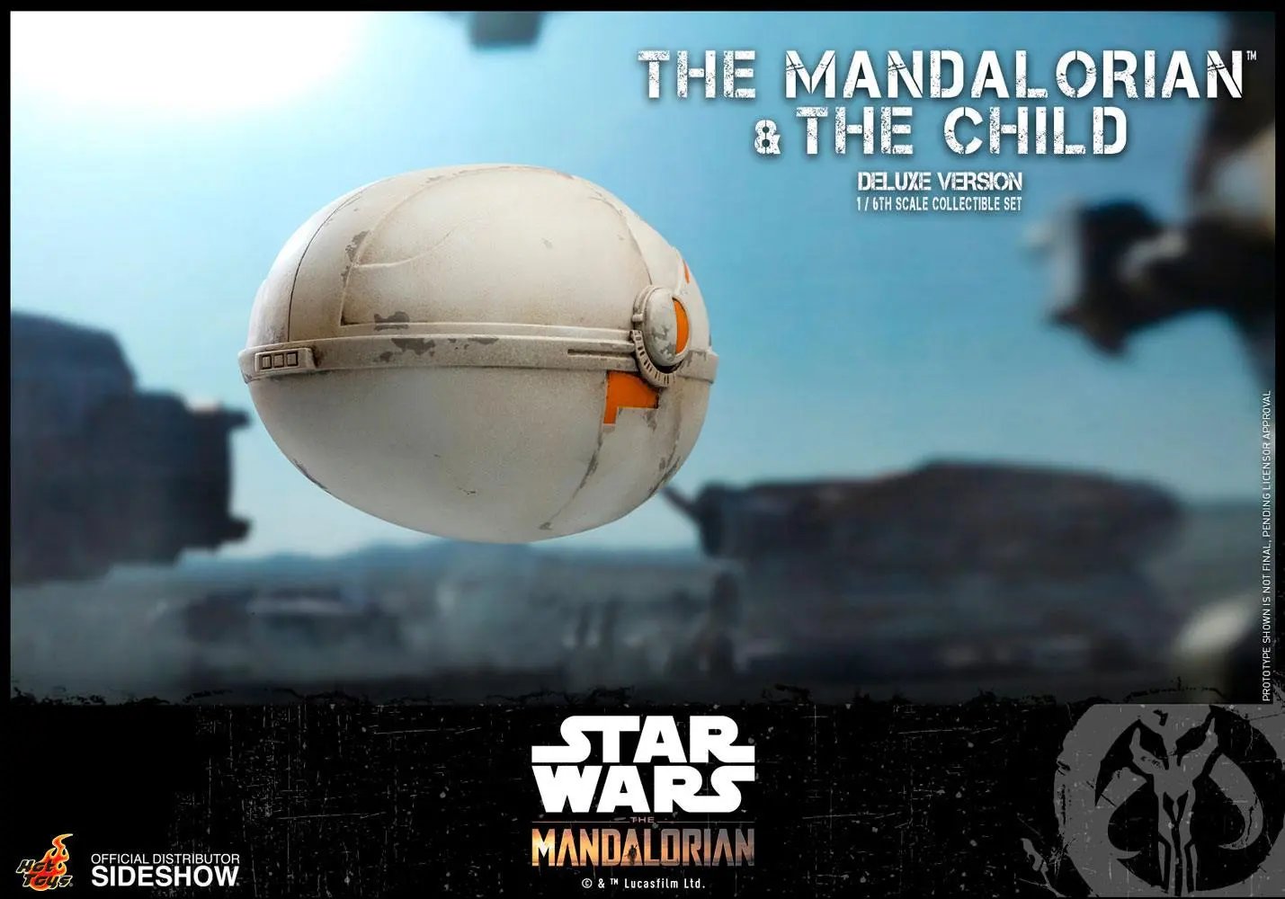 Star Wars The Mandalorian akčné figúrky, balenie 2 kusov 1/6 The Mandalorian & The Child Deluxe 30 cm produktová fotografia