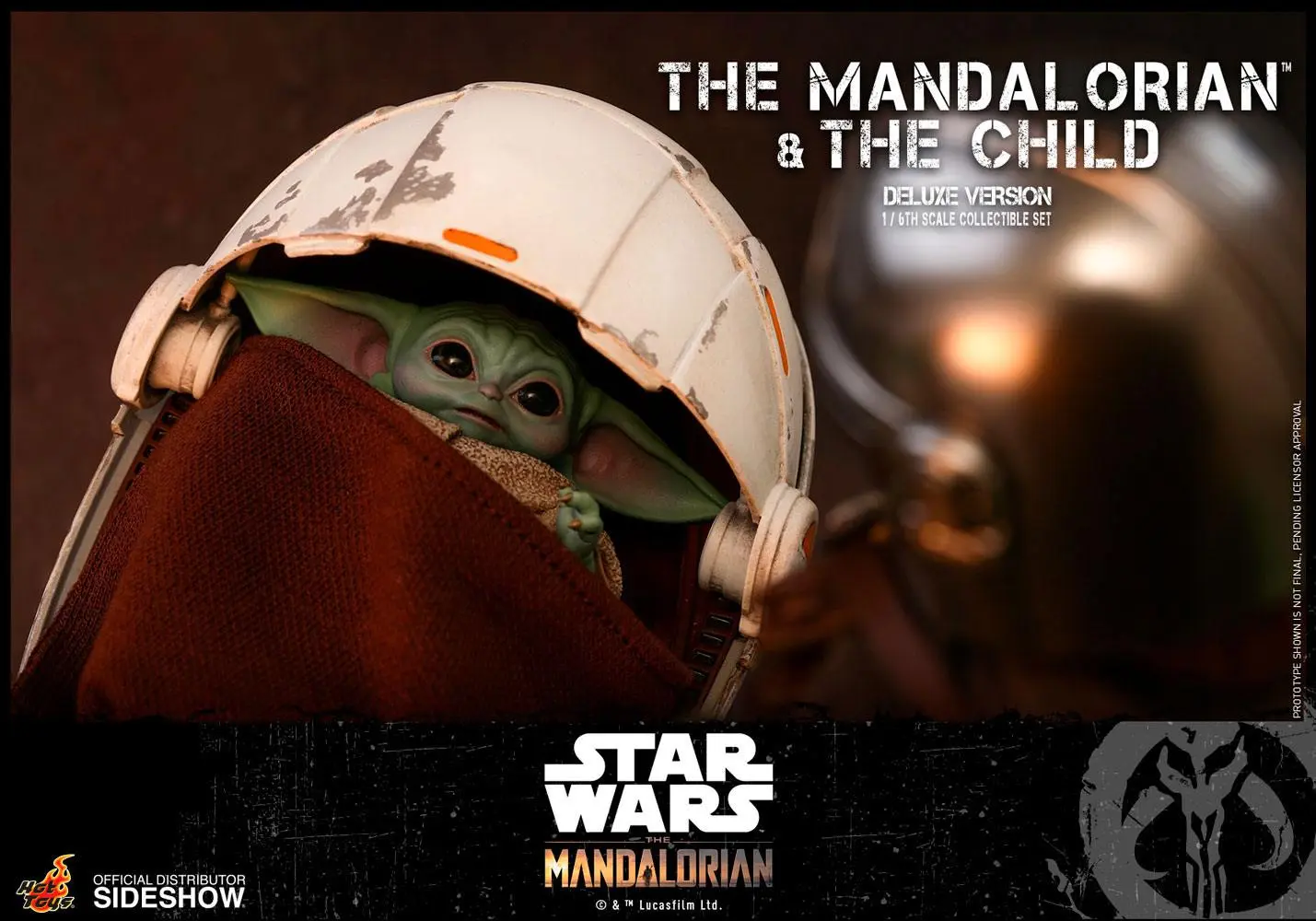 Star Wars The Mandalorian akčné figúrky, balenie 2 kusov 1/6 The Mandalorian & The Child Deluxe 30 cm produktová fotografia