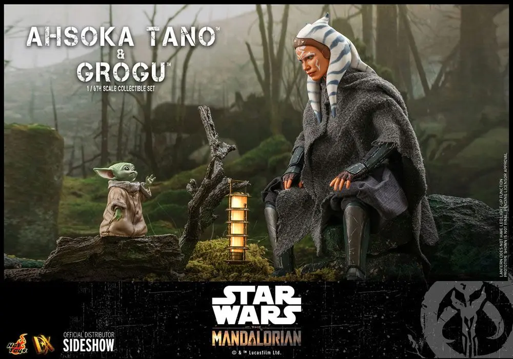 Star Wars The Mandalorian Akčná figúrka 2-pack 1/6 Ahsoka Tano & Grogu 29 cm termékfotó