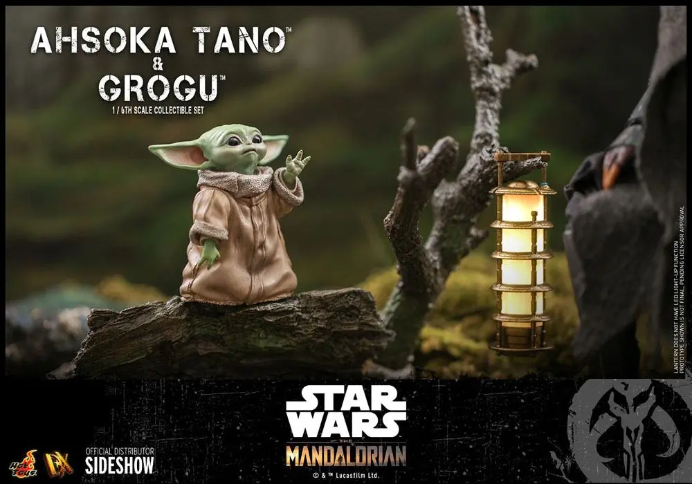 Star Wars The Mandalorian Akčná figúrka 2-pack 1/6 Ahsoka Tano & Grogu 29 cm termékfotó