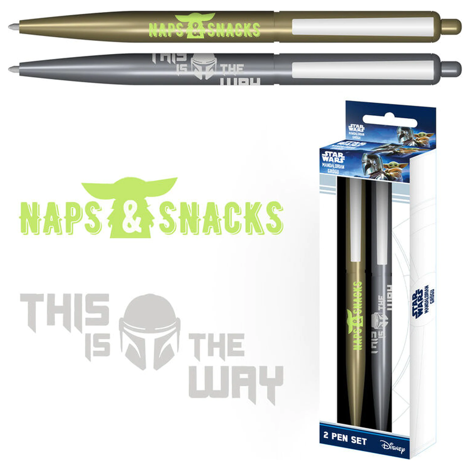 Star Wars The Mandalorian sada 2 pier produktová fotografia