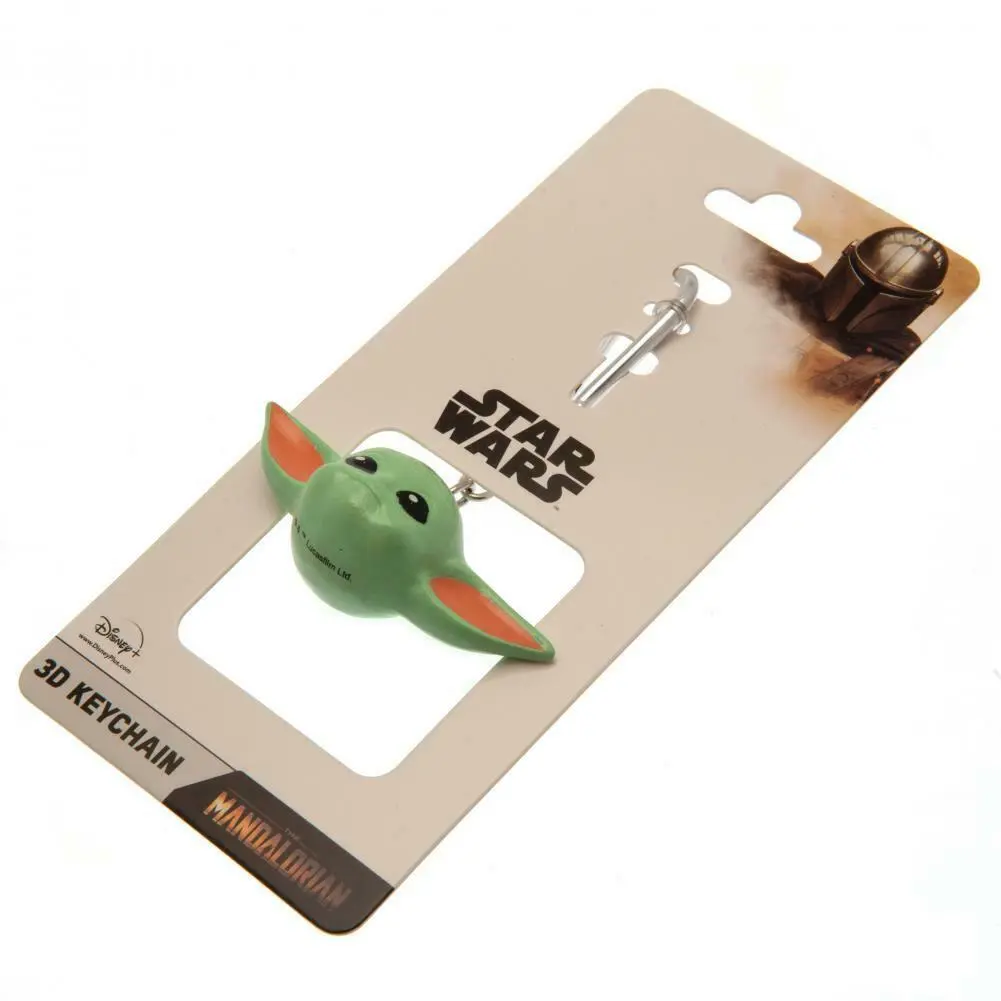 Star Wars The Mandalorian 3D kľúčenka The Child produktová fotografia