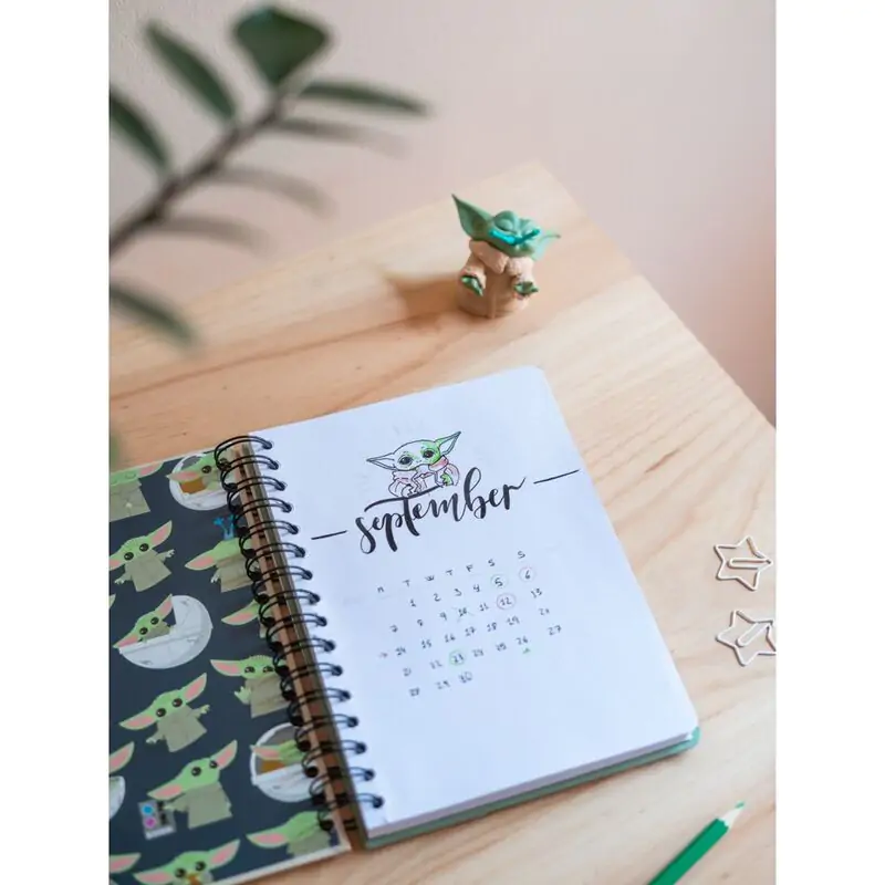 Star Wars The Mandalorian A5 zápisník produktová fotografia