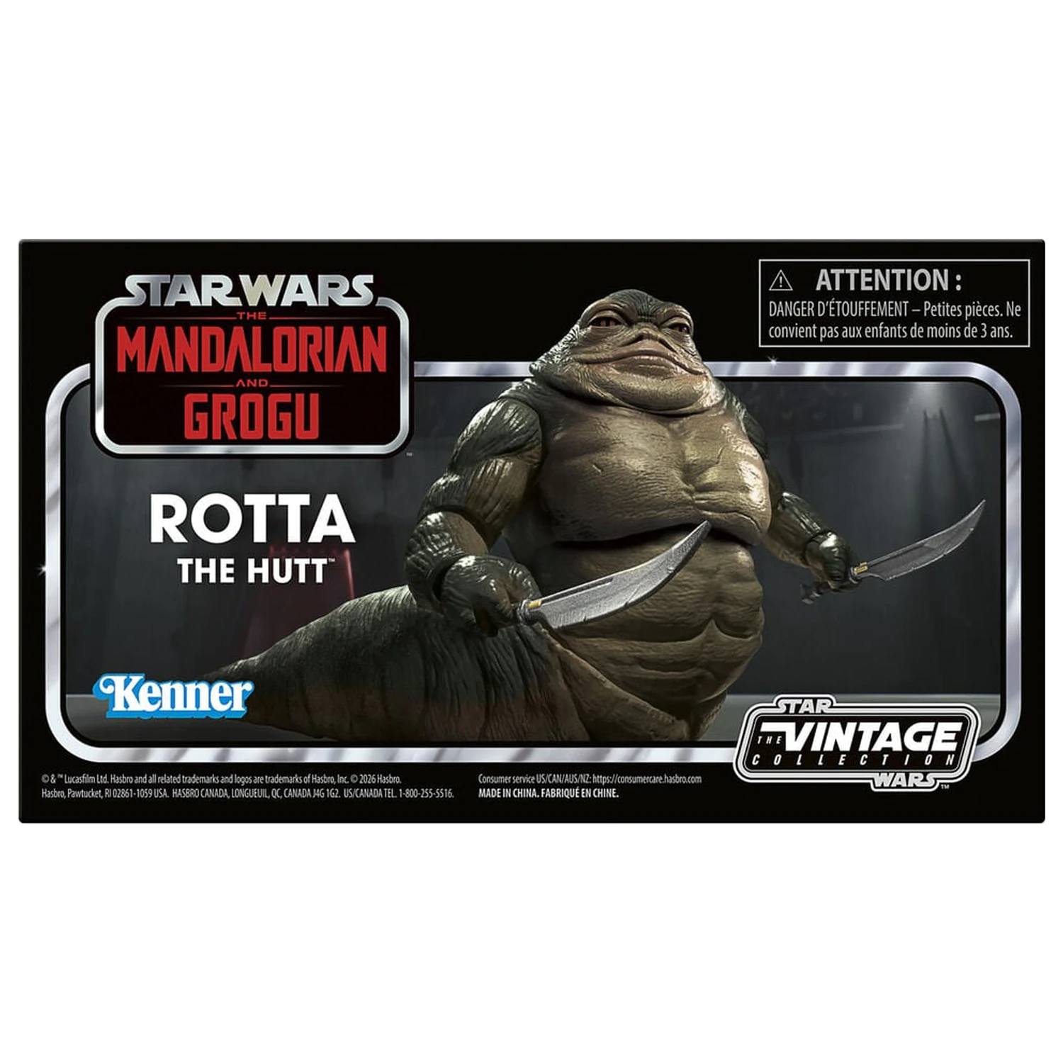 Star Wars The Mandalorian a Grog Rotta The Hutt figúrka 9,5cm produktová fotografia