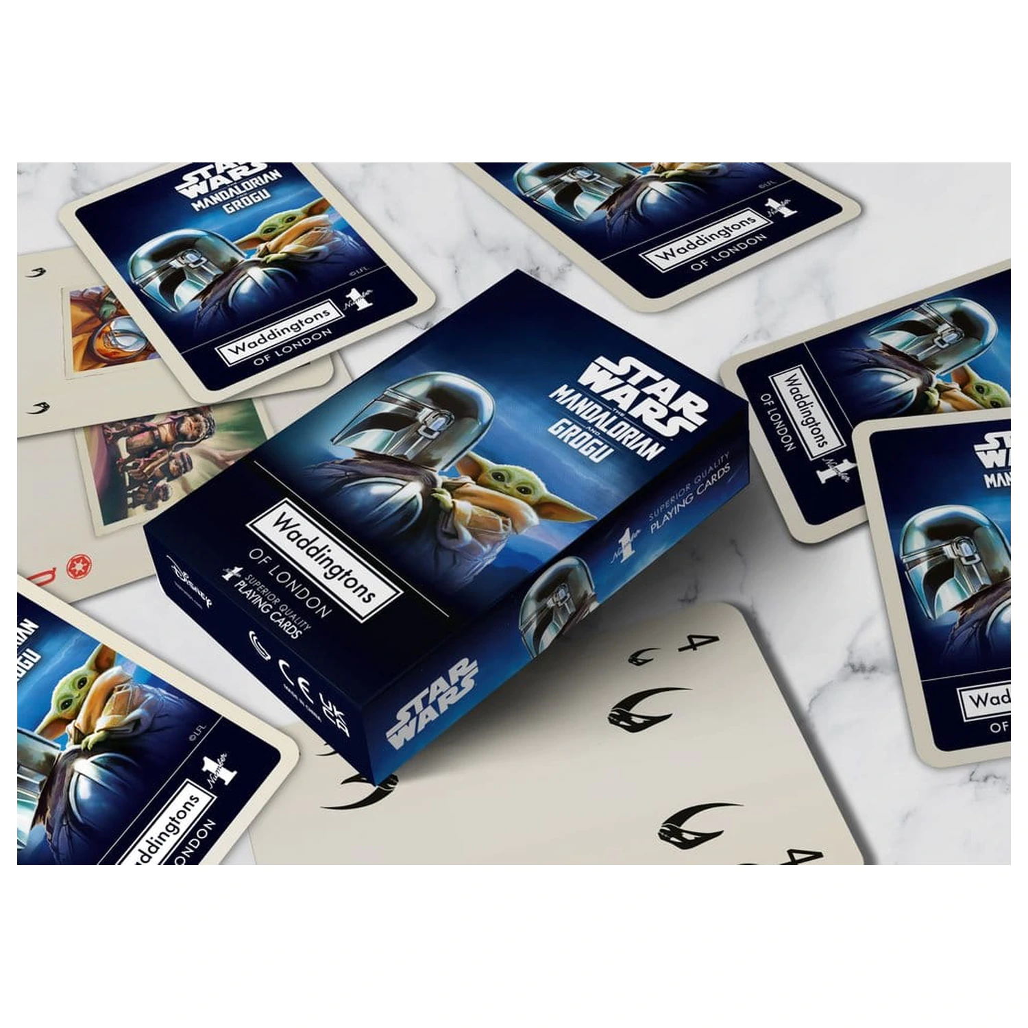 Star Wars hracie karty The Mandalorian a Grogu *anglická verzia* produktová fotografia