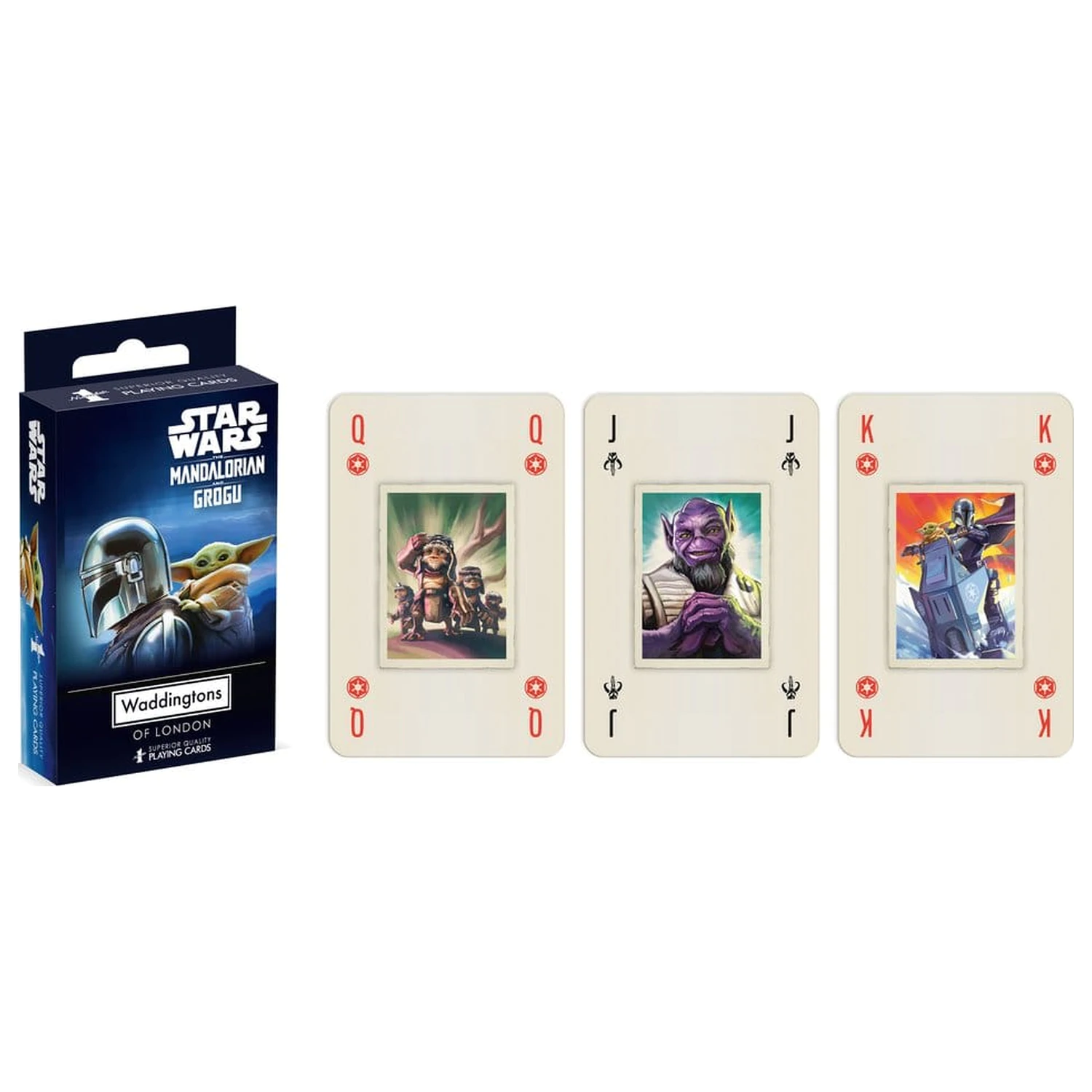 Star Wars hracie karty The Mandalorian a Grogu *anglická verzia* produktová fotografia