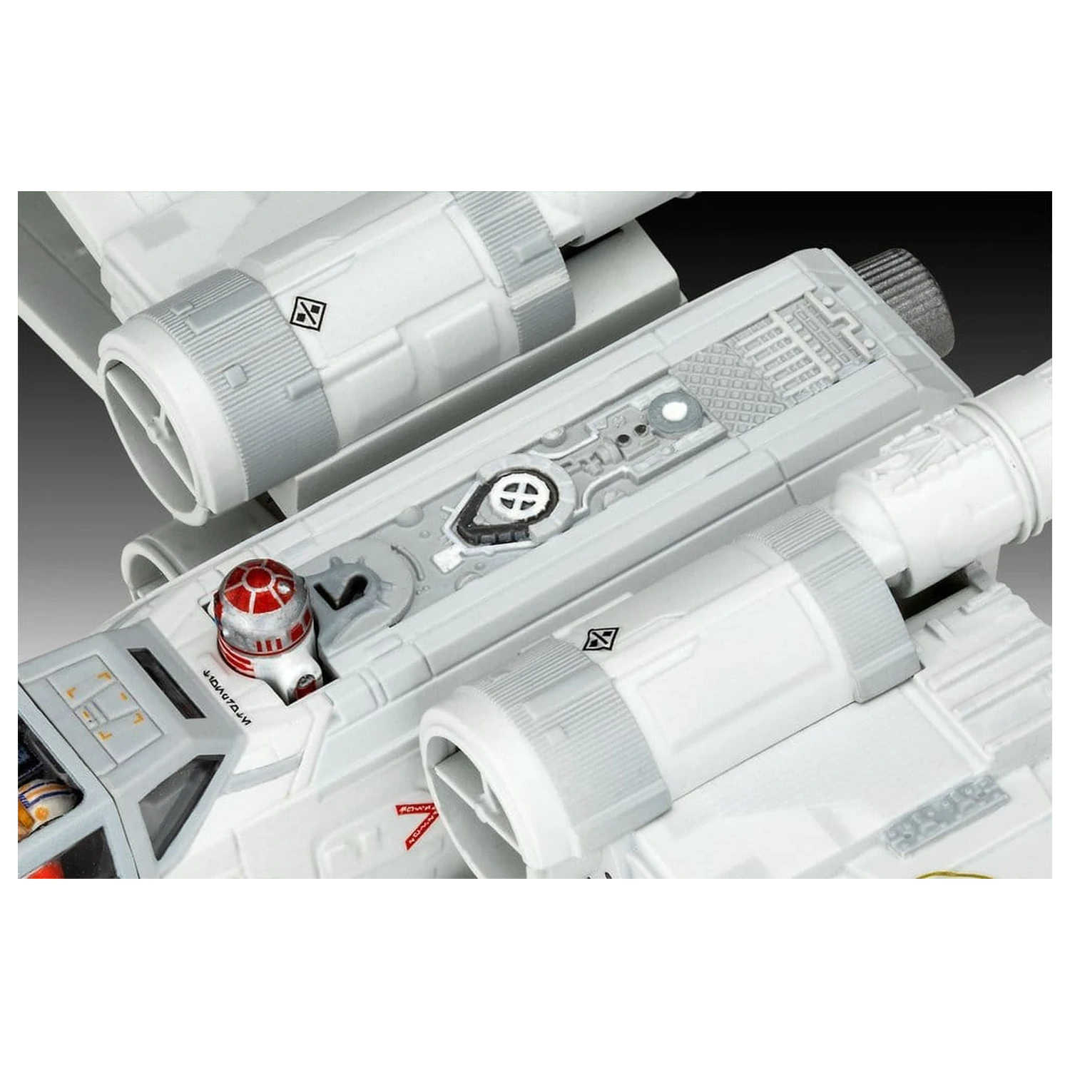 Star Wars The Mandalorian a Grogu Revell Model Kit 1/57 New Republic X-Wing Fighter 22 cm produktová fotografia