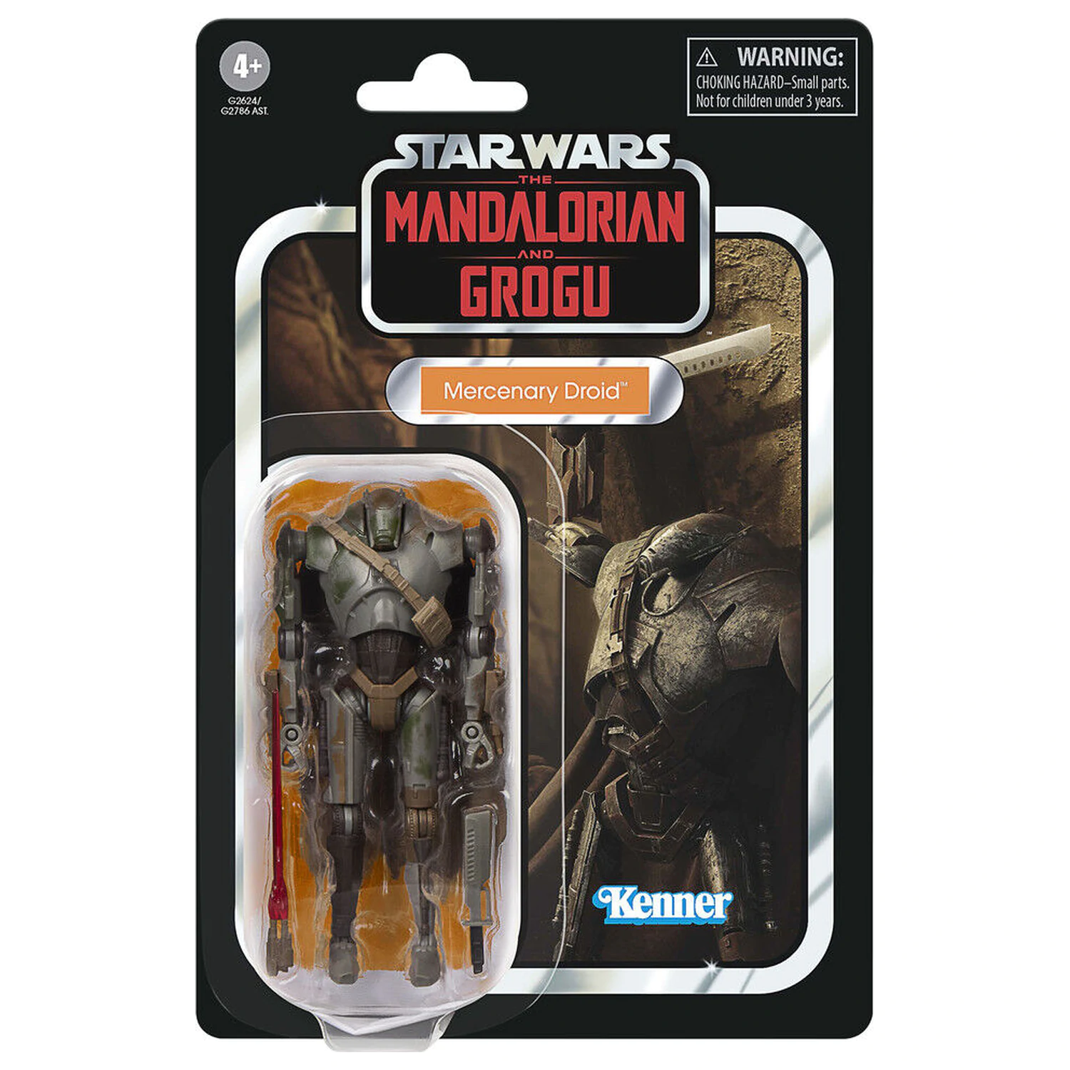 Star Wars The Mandalorian And Grogu Star Wars Kenner Mercenary Droid figúrka 10 cm produktová fotografia