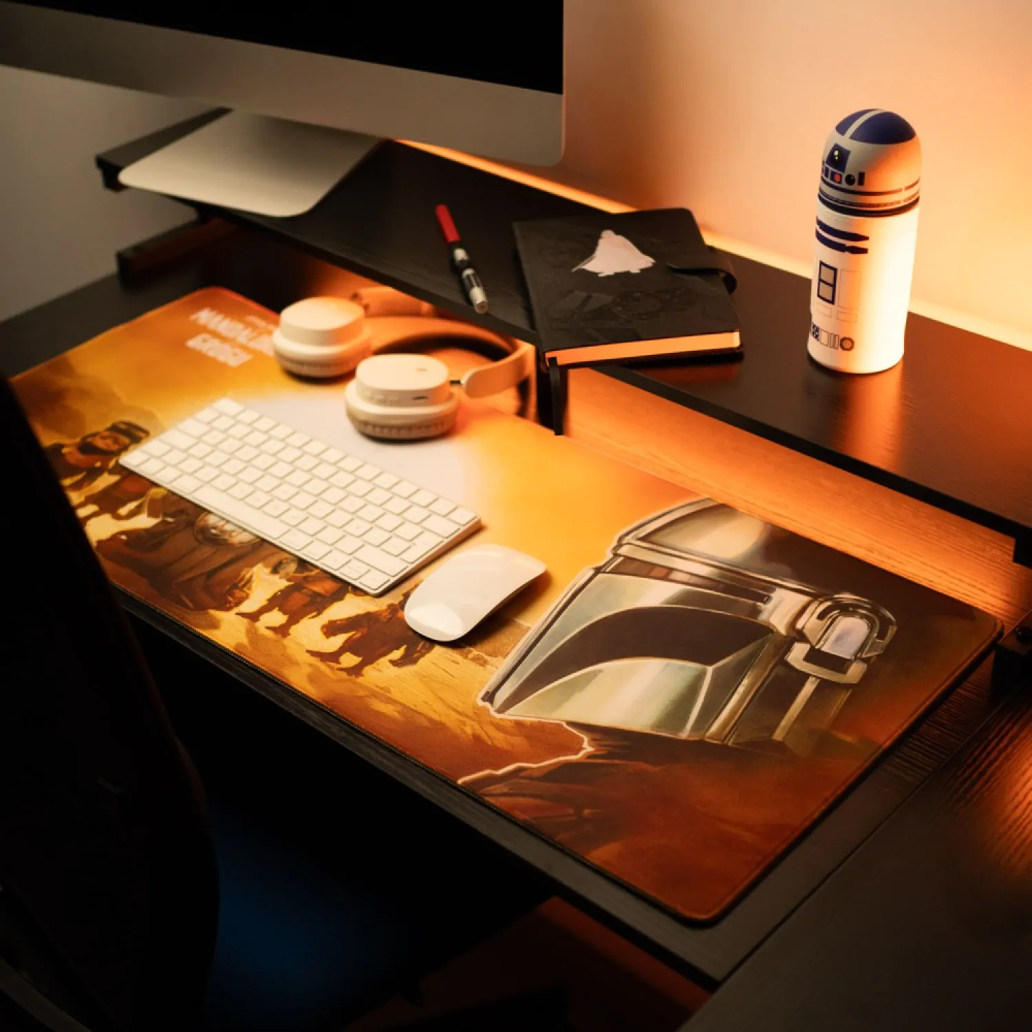 Star Wars: The Mandalorian and Grogu XL podložka pod myš 80 x 35 cm produktová fotografia