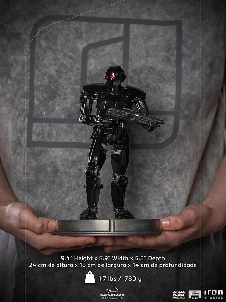 Star Wars The Mandalorian BDS Art Scale Socha 1/10 Dark Trooper 24 cm produktová fotografia
