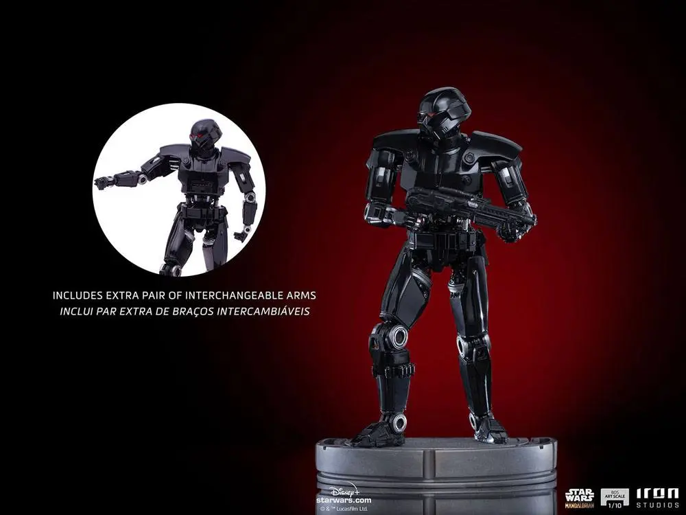 Star Wars The Mandalorian BDS Art Scale Socha 1/10 Dark Trooper 24 cm produktová fotografia