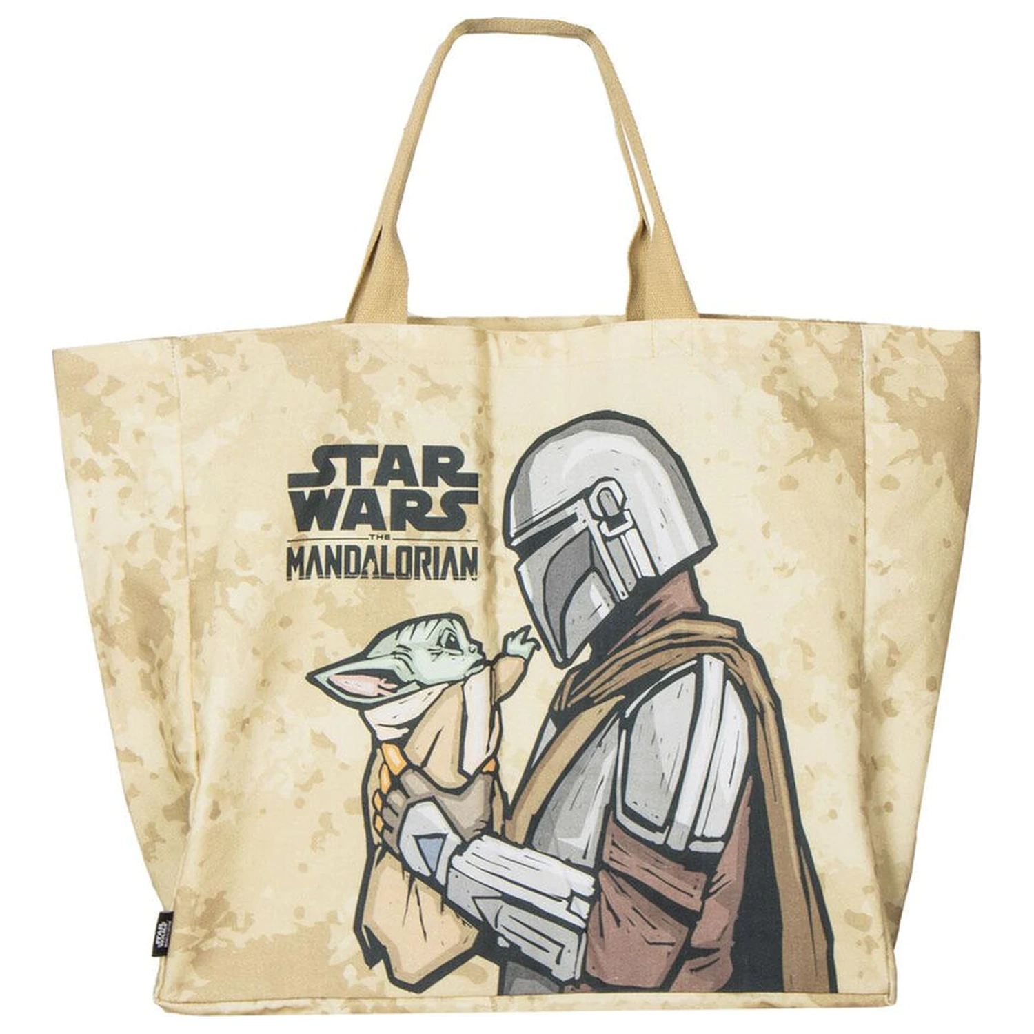 Star Wars The Mandalorian nákupná taška produktová fotografia