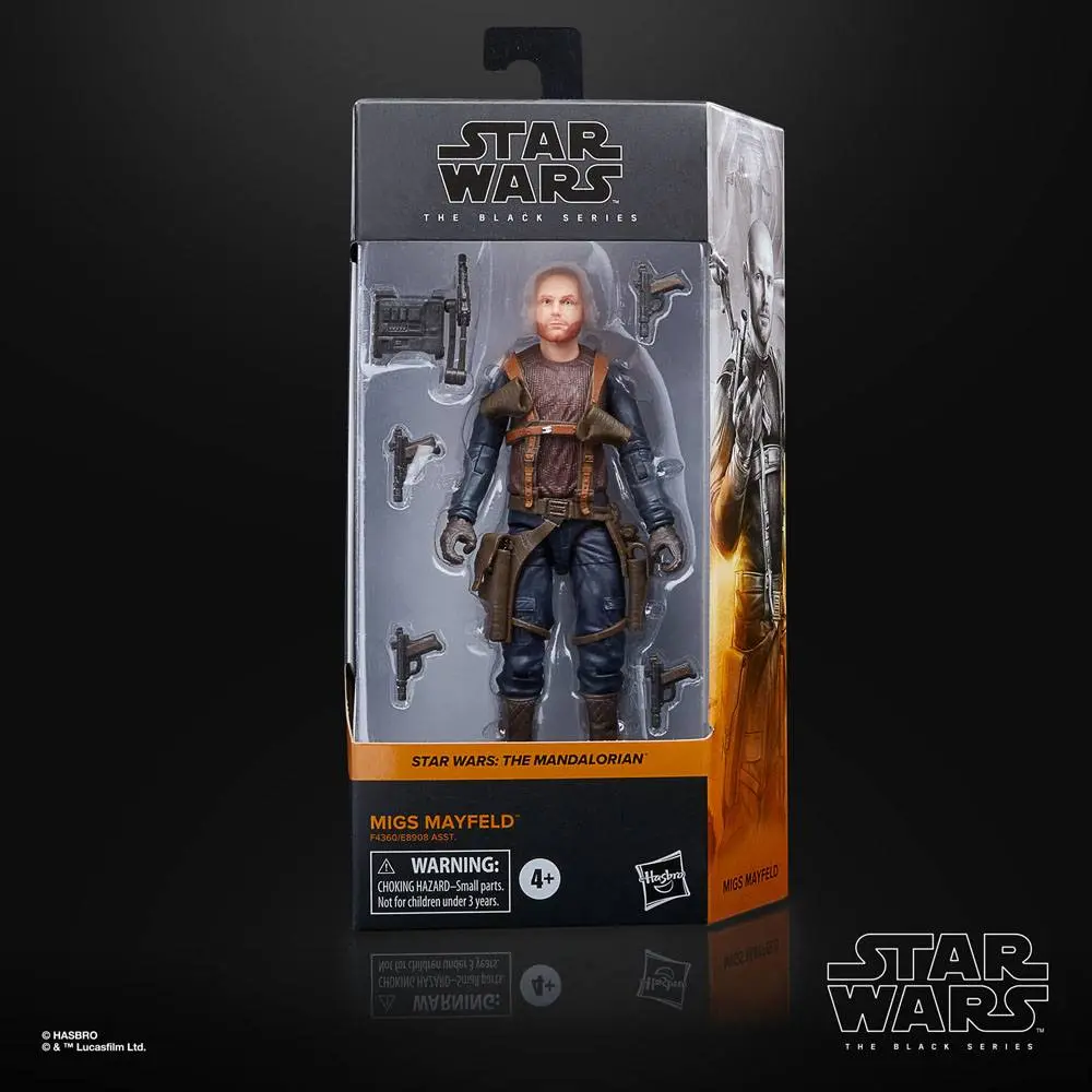 Star Wars: The Mandalorian Black Series akčná figúrka Migs Mayfeld 15 cm termékfotó