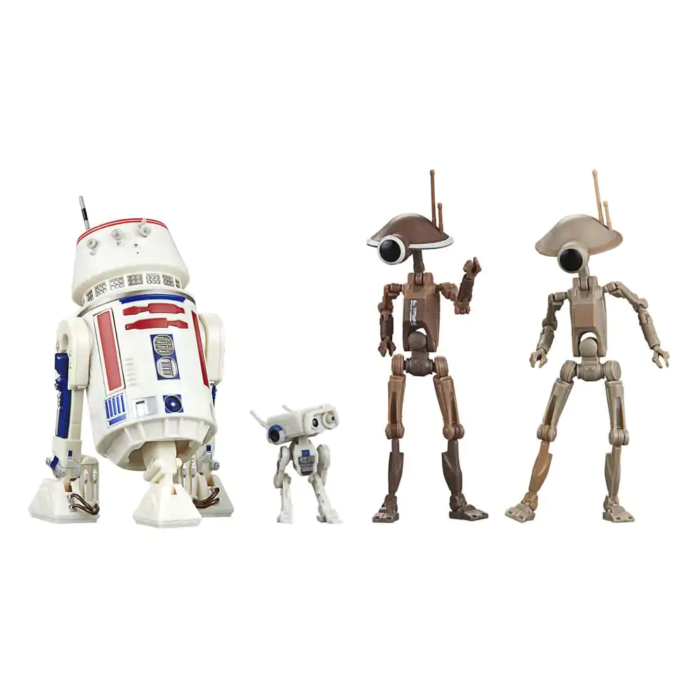 Star Wars: The Mandalorian Black Series Action Figure 4-Pack R5-D4, BD-72 &amp; Pit Droids termékfotó