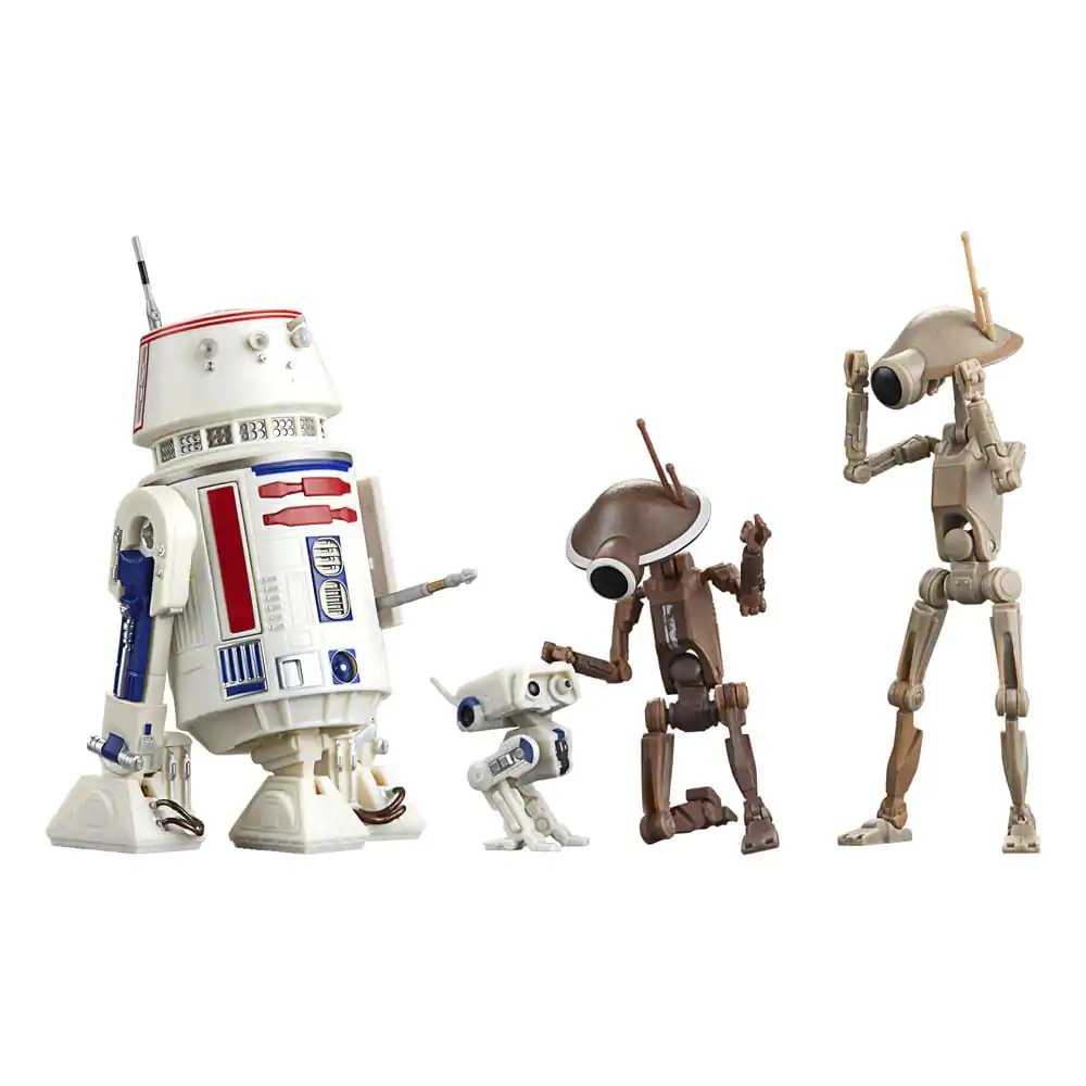 Star Wars: The Mandalorian Black Series Action Figure 4-Pack R5-D4, BD-72 &amp; Pit Droids termékfotó