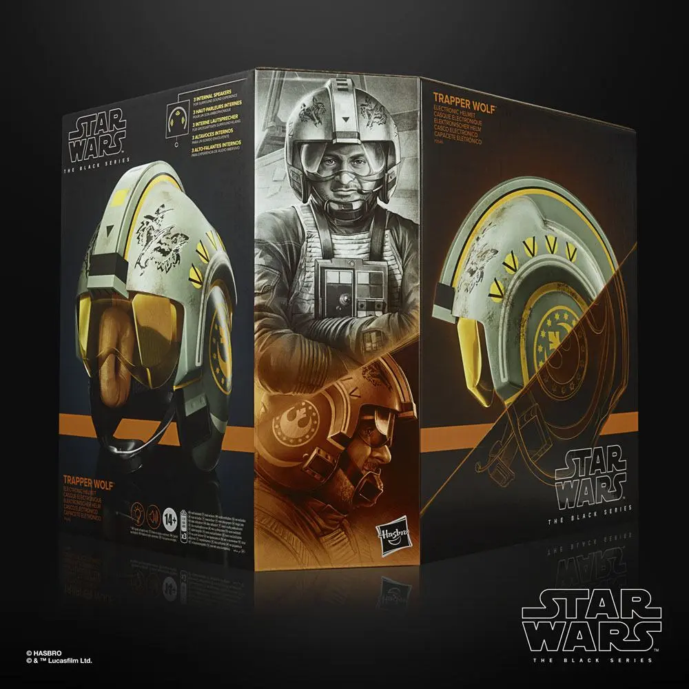 Star Wars: The Mandalorian Black Series Elektronická Helma 2023 Trapper Wolf termékfotó