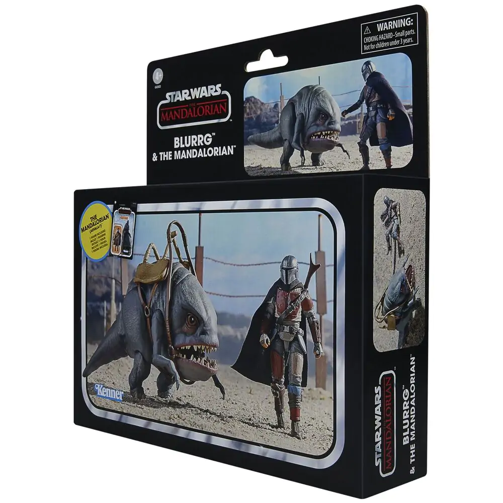 Star Wars The Mandalorian - Blurrg & Mandalorian sada 2 figúrok 9,5cm produktová fotografia