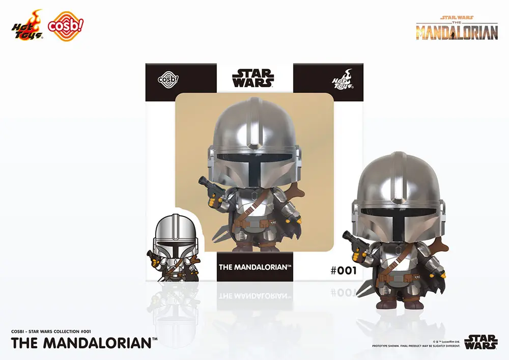 Star Wars: The Mandalorian Cosbi Mini Figúrka The Mandalorian 8 cm produktová fotografia