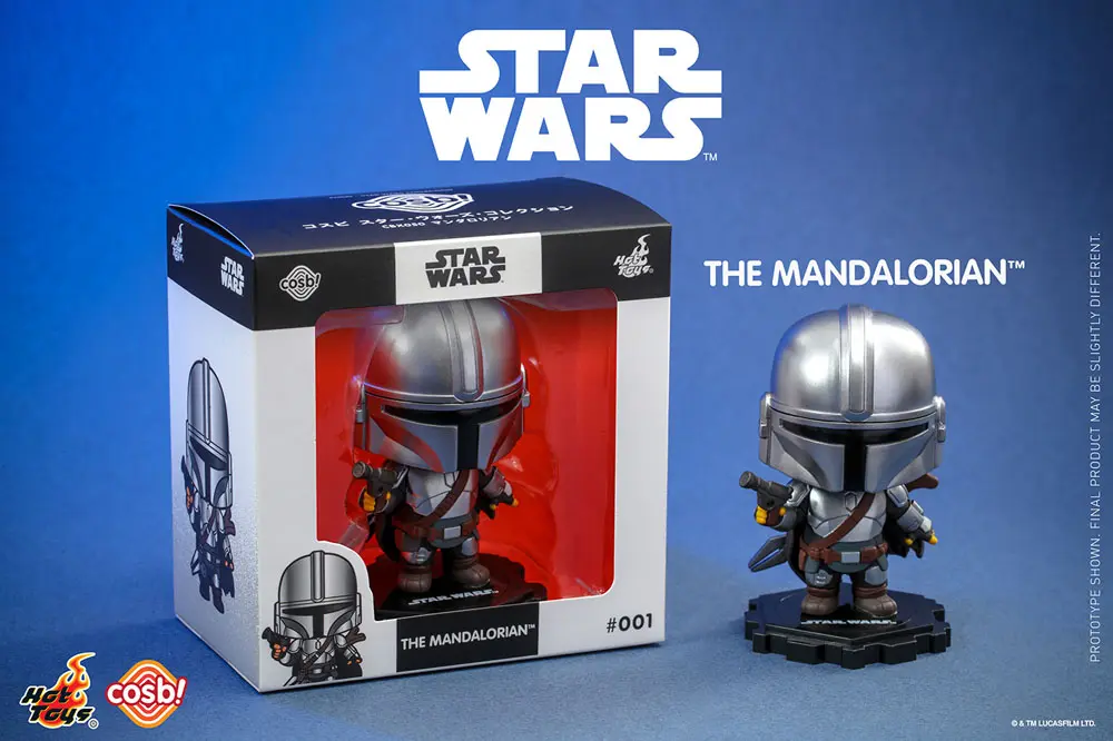 Star Wars: The Mandalorian Cosbi Mini Figúrka The Mandalorian 8 cm produktová fotografia