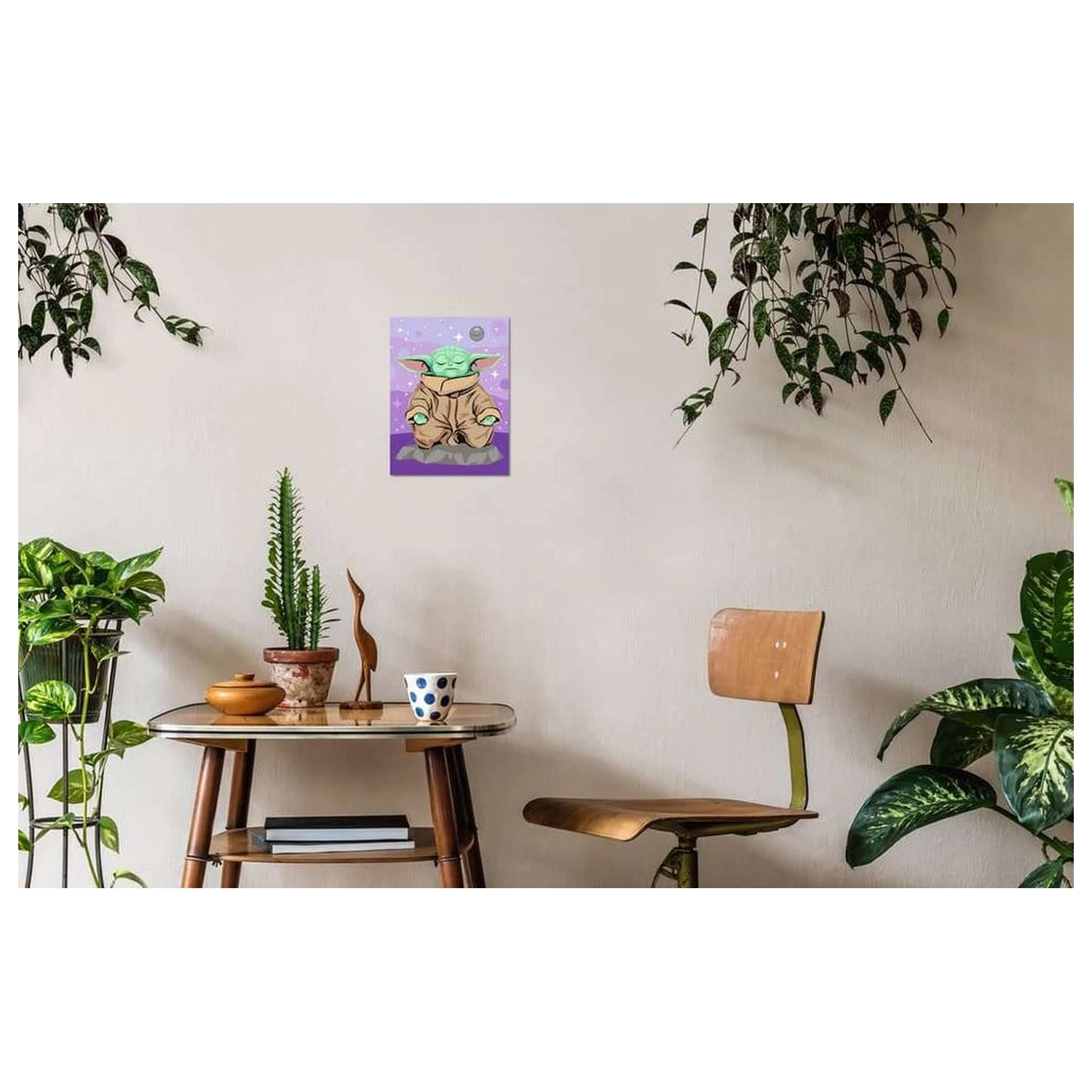 Star Wars: The Mandalorian CreArt Maľovanie podľa čísel Meditating Grogu produktová fotografia