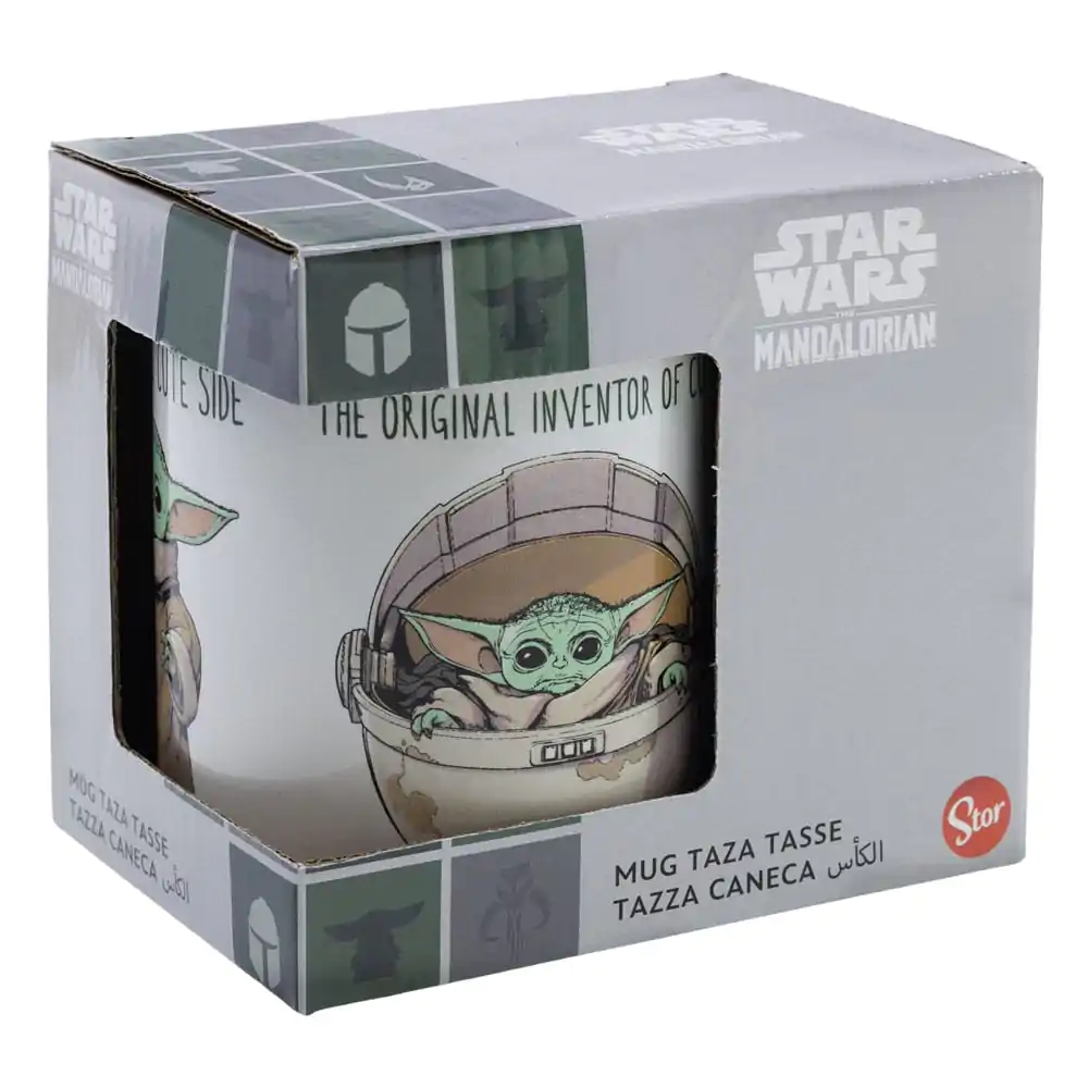 Star Wars: The Mandalorian Hrnček Cute Baby Grogu 325 ml termékfotó