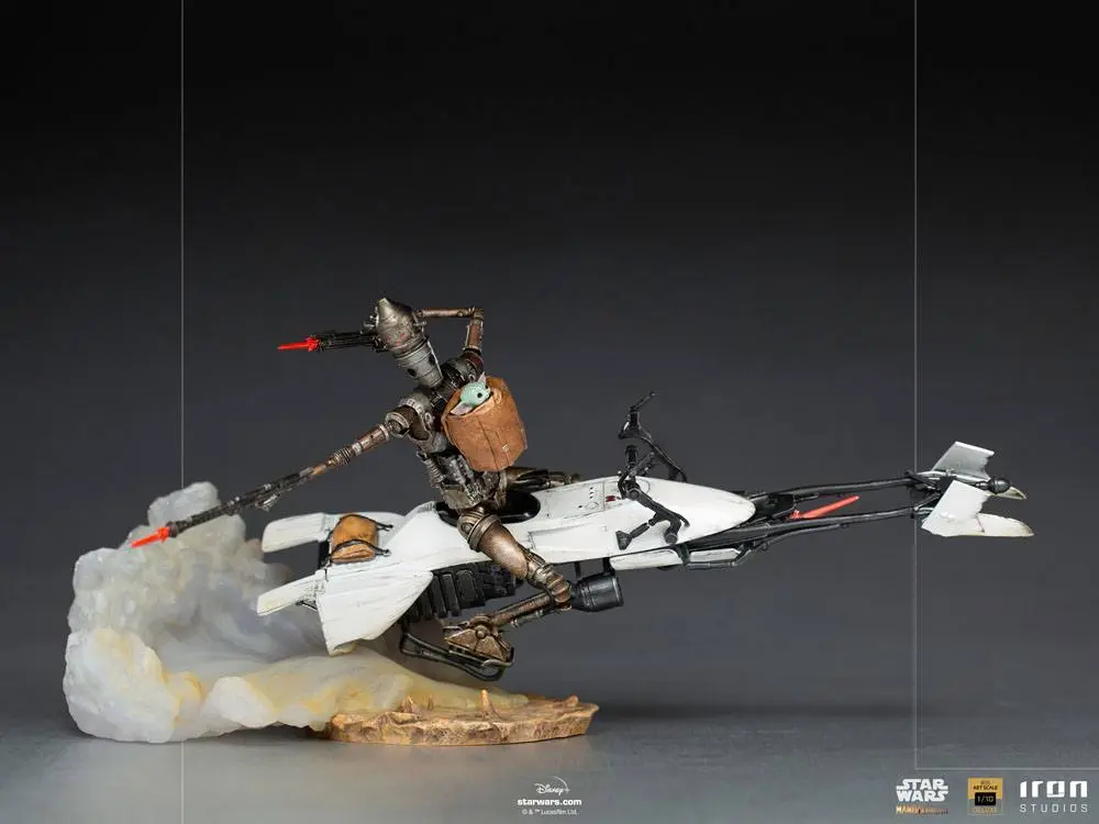 Star Wars The Mandalorian Deluxe Art Scale Socha 1/10 IG-11 & The Child 20 cm produktová fotografia