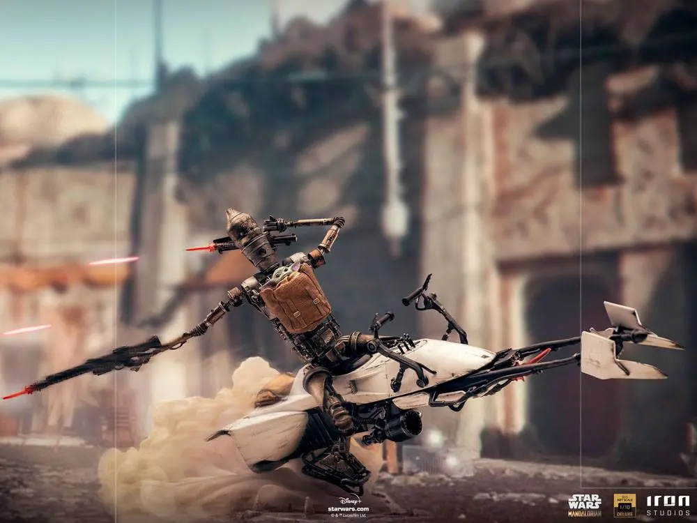 Star Wars The Mandalorian Deluxe Art Scale Socha 1/10 IG-11 & The Child 20 cm produktová fotografia