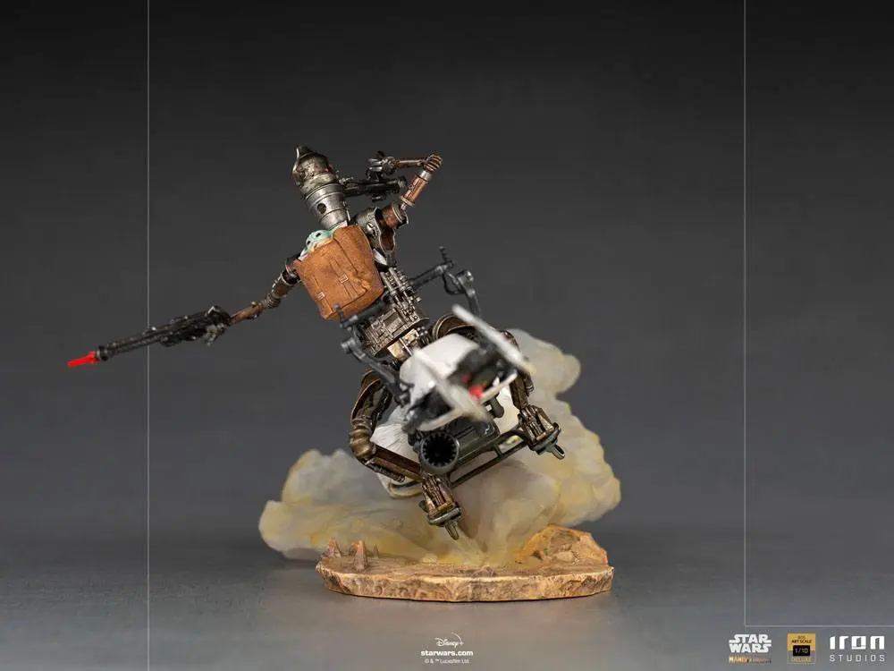 Star Wars The Mandalorian Deluxe Art Scale Socha 1/10 IG-11 & The Child 20 cm produktová fotografia