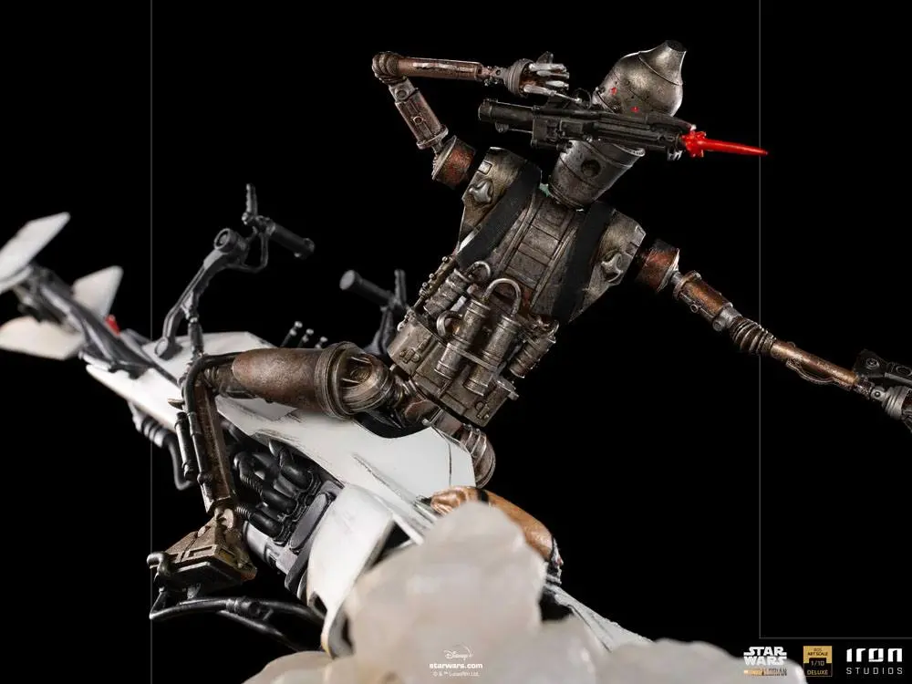Star Wars The Mandalorian Deluxe Art Scale Socha 1/10 IG-11 & The Child 20 cm produktová fotografia