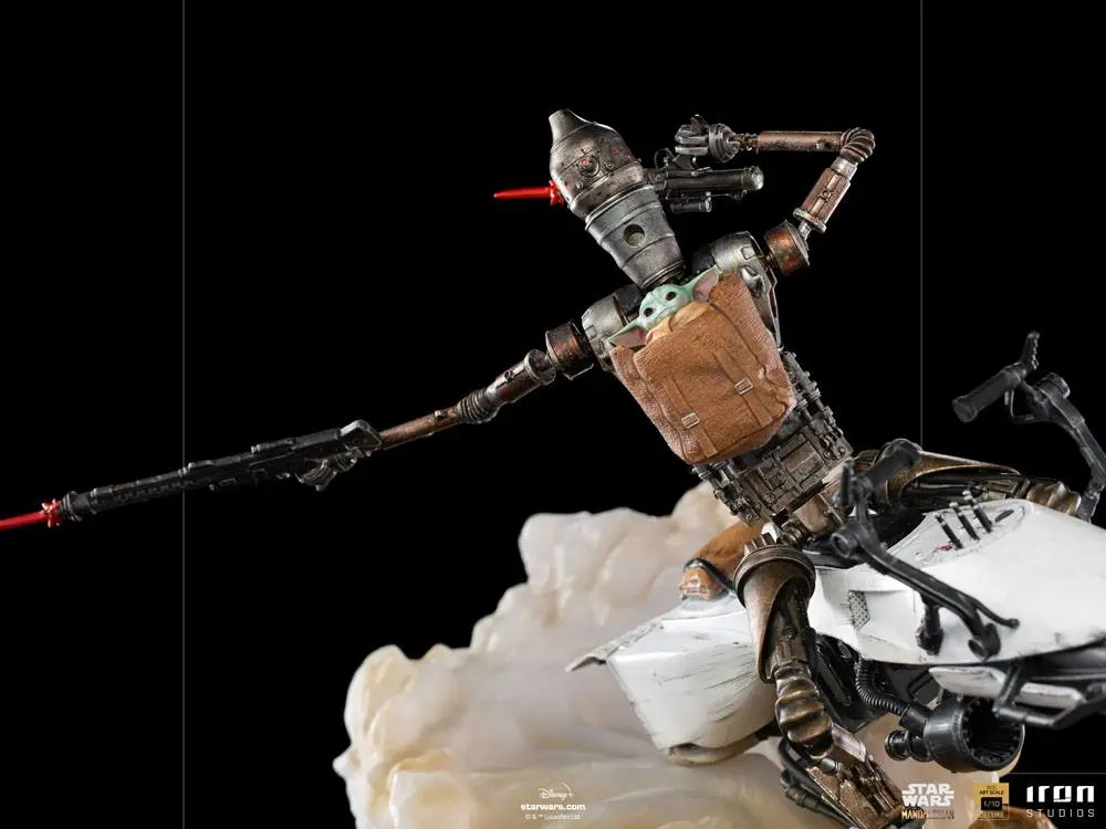 Star Wars The Mandalorian Deluxe Art Scale Socha 1/10 IG-11 & The Child 20 cm produktová fotografia