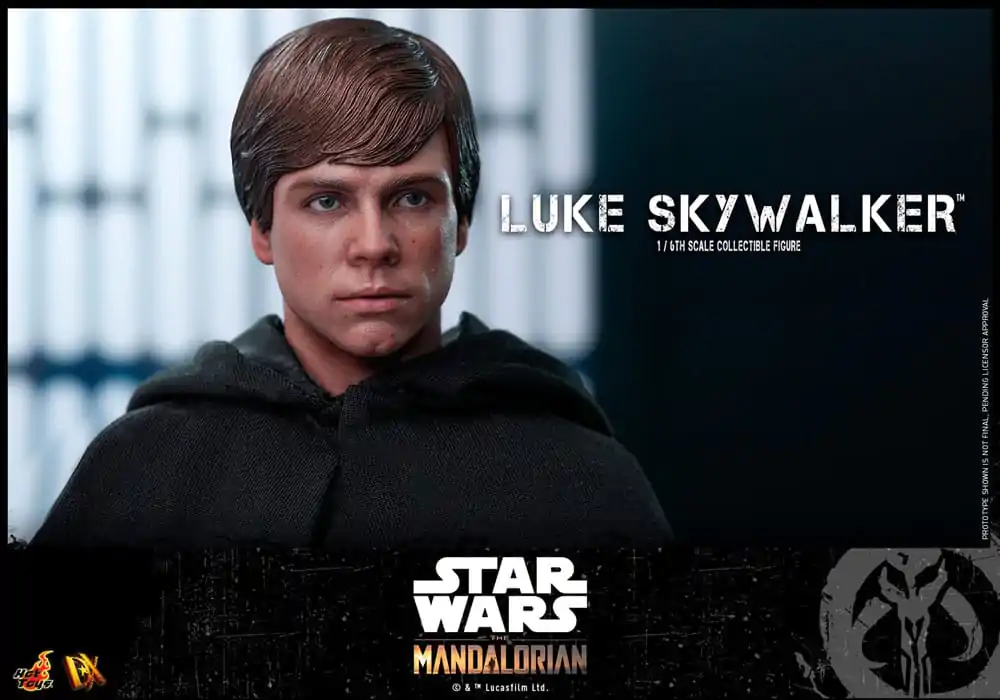 Star Wars: The Mandalorian DX akčná figúrka 1/6 Luke Skywalker deluxe verzia limitált kiadás 30 cm termékfotó