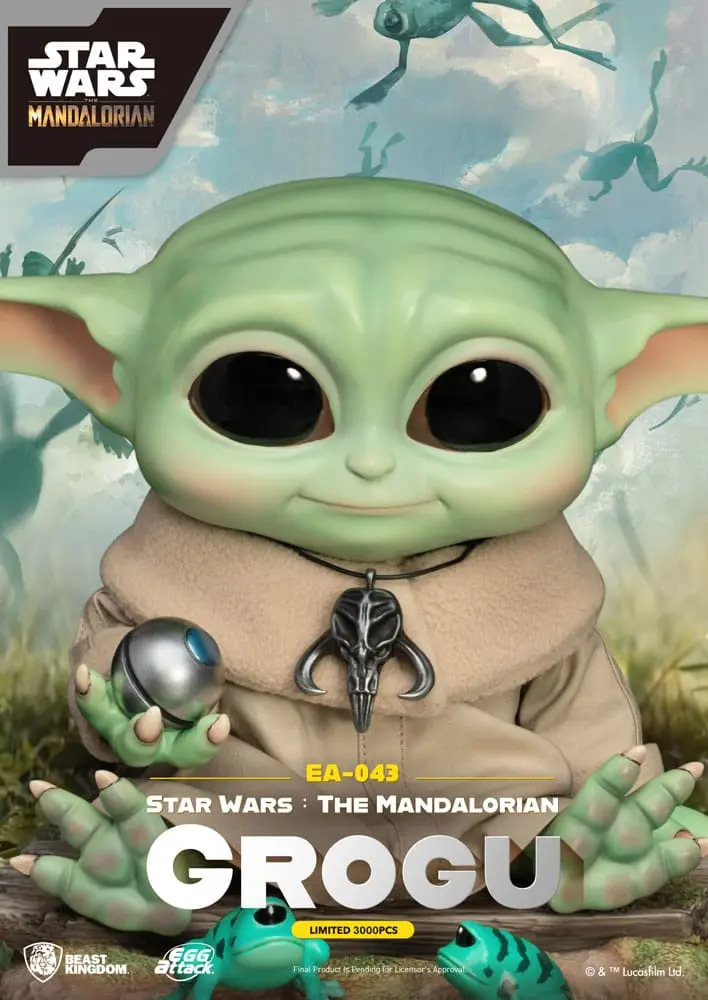 Star Wars: The Mandalorian Egg Attack soška Grogu 18 cm termékfotó