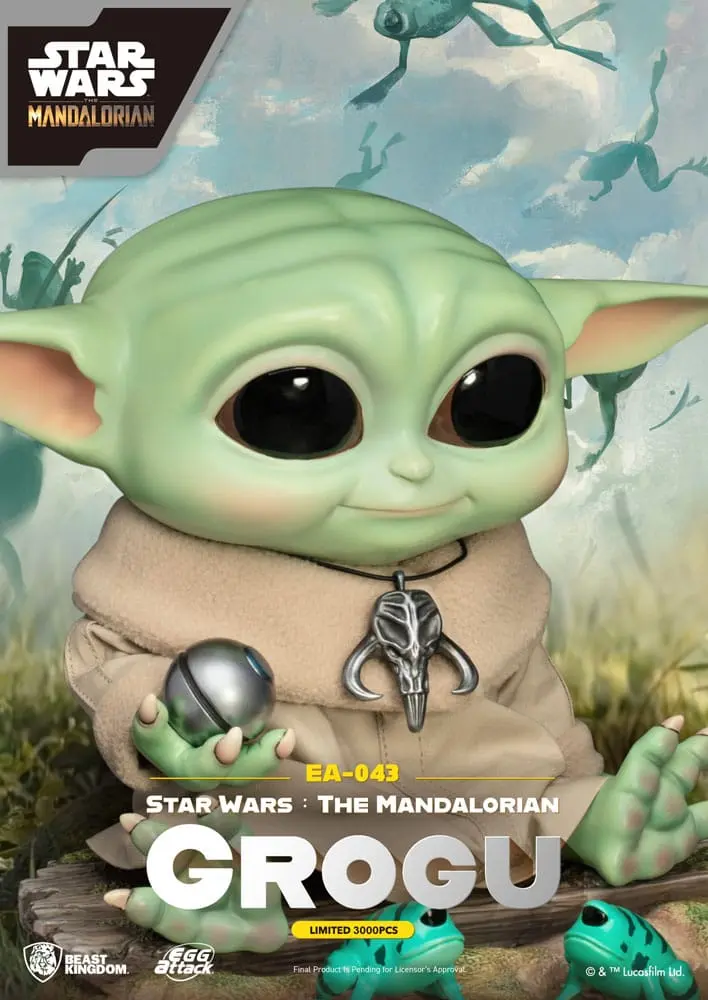 Star Wars: The Mandalorian Egg Attack soška Grogu 18 cm termékfotó