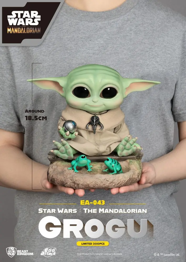 Star Wars: The Mandalorian Egg Attack soška Grogu 18 cm termékfotó