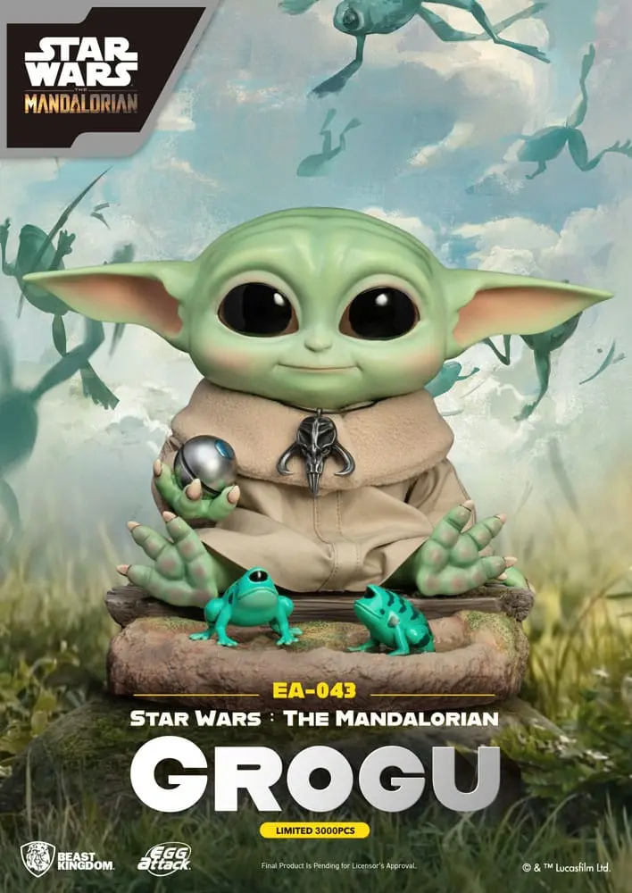 Star Wars: The Mandalorian Egg Attack soška Grogu 18 cm termékfotó