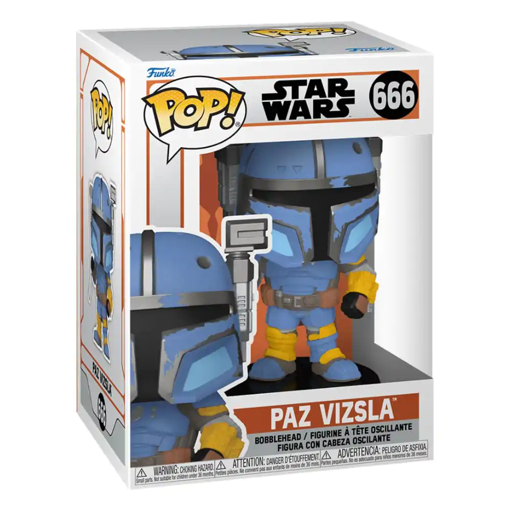 Star Wars: The Mandalorian POP! Vinyl figúrka Paz Vizsla 9 cm termékfotó